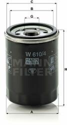 Mann-filter Filtru ulei MANN-FILTER W 610/4 - piesa-auto
