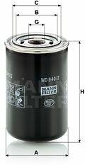 Mann-filter Filtru ulei MANN-FILTER WD 940/2 - piesa-auto
