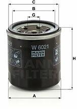 Mann-filter Filtru ulei MANN-FILTER W 6021 - piesa-auto