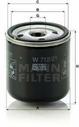 Mann-filter Filtru ulei MANN-FILTER W 712/21 - piesa-auto