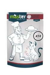 MASTER Adult meat in jelly 24x80 g