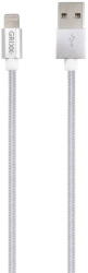 Grixx Cablu date GRIXX Optimum - 8-pin to USB Apple MFI License, impletit, lungime 3m - alb (GROIPCA8PINFW03) - vexio