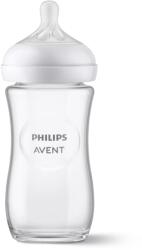 Philips Biberon din Sticla Philips-Avent SCY933/01 Fara BPA 240ml Transparent (SCY933/01)