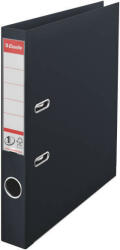 Esselte Biblioraft A4, plastifiat PP/PP, margine metalica, 50 mm, ESSELTE No. 1 Power - negru vivida (ES-811470) - vexio