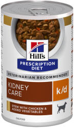Hill's Prescription Diet 48x156g Hill's Prescription Diet k/d Kidney Care Ragu csirke nedves kutyatáp