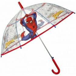 Perletti - Umbrela Spiderman automata rezistenta la vant transparenta 45 cm (PE75388)