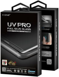 X-One Folie Protectie Ecran X-One pentru Samsung Galaxy S10+ G975, Sticla securizata, Full Face, Full Glue, UV Glue (fol/G975/X-One/TempGl/UV/n/bl) - vexio