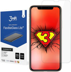 3mk Folie Protectie Ecran 3MK FlexibleGlass Lite pentru Apple iPhone X / Apple iPhone XS / Apple iPhone 11 Pro, Sticla Flexibila, 0.16mm (fol/IphXx/3MK/FlexL/bl) - vexio