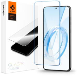 Spigen Folie Protectie Ecran Spigen Slim pentru Samsung Galaxy S23+ S916, CLEAR, Sticla securizata, Full Face, Full Glue AGL05955 (AGL05955) - vexio