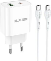 BLUE POWER Incarcator de retea Incarcator Retea cu cablu USB Type-C BLUE Power BCC80A Rapido, Quick Charge, 20W, 1 X USB Type-C, Alb (inc/cu/us/blu/BCC80A/pd/1x/al/r2) - vexio