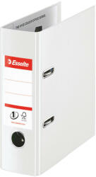 Esselte Biblioraft ESSELTE No. 1 Power, A5, plastifiat PP/PP, margine metalica, 75 mm - Vivida alb (ES-468600)
