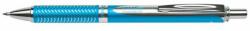 Pentel Rollertoll, 0, 35 mm, nyomógombos, égszínkék tolltest, PENTEL EnerGel BL-407 kék (PENBL407S) (BL407S-A)
