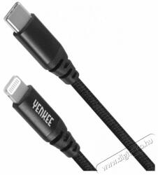 YENKEE YCU 631 MFi BK USB C/lightning 1m