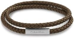 Calvin Klein Bratara Calvin Klein Men’s Collection Leather Double Wrap 35000208
