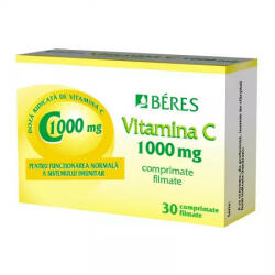 Beres Pharmaceuticals - Vitamina C 1000mg 30 comprimate Beres Pharmaceuticals - vitaplus