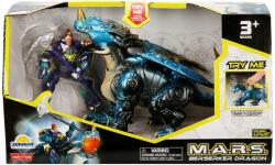 HAP-P-KID Robot dragon cu lumini si sunete, Happy Kid, M. A. R. S. 18 cm, Albastru (S00040597_002w)
