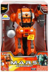 HAP-P-KID Robot blindat cu lumini si sunete, Happy Kid, M. A. R. S. 18 cm, Portocaliu (S00040497_003w)