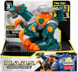 HAP-P-KID Dinozaur cu lumini si sunete, Happy Kid, M. A. R. S. 14 cm, Verde (S00041287_005w)