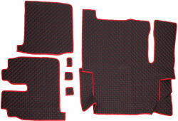 Umbrella Set Covorase Piele Ecologica Truck Umbrella Pentru Man Tgx Euro 6negru