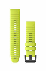 Garmin curea silicon QuickFit 22 - galben fluo (010-12863-04)
