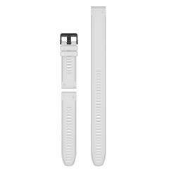 Garmin curea silicon QuickFit 26 - set 2 lungimi - alba (010-12903-00)
