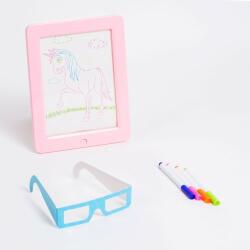 Bewello 3D mágikus rajztábla gyerekeknek, W1010B