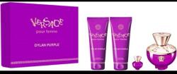 Versace Dylan Purple, SET: edp 100ml + 5ml + Testápoló 100ml + tusfürdő gél 100ml női parfüm