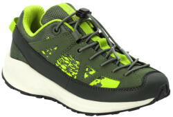 Jack Wolfskin Vili Sneaker Low K gyerek cipő Cipőméret (EU): 33 / sárga/zöld