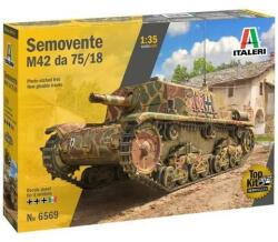 Italeri Italeri: Semovente M42 da 75/18 önjáró löveg makett, 1: 35 6569s