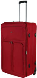 Benzi Start piros 2 kerekű bővíthető nagy bőrönd (BZ5195-piros-L)