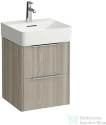Laufen Base 43, 3x39, 1 cm-es két fiókos alsószekrény H815281 mosdóhoz, világos szil H4021321102621 (H4021321102621)