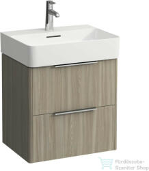 Laufen Base 53, 3x39, 1 cm-es két fiókos alsószekrény H810282 mosdóhoz, Világos szil H4021921102621 (H4021921102621)