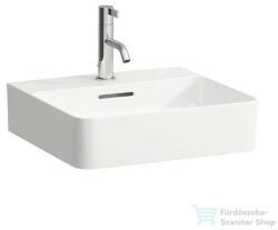 Laufen Val SaphirKeramik 45x42 cm-es csiszolt aljú kézmosó LCC bevonattal, fehér H8162804001041 (H8162804001041)
