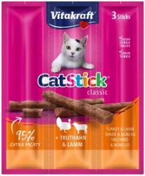 Vitakraft Cat Stick Mini Kabanosy pulyka bárányhússal 3x18g