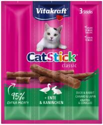 Vitakraft Cat Stick Mini Kabanosy nyúl és kacsa 3x18g