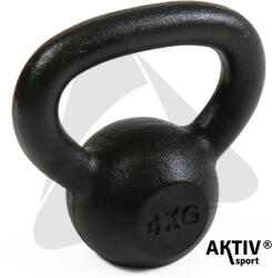 AktivSport Szépséghibás kettlebell vas Aktivsport 4 kg
