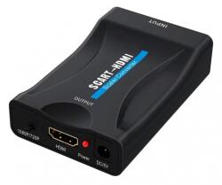  Convertor audio video SCART la HDMI Full HD, khscart02 (KHSCART02)