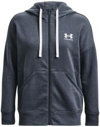 Under Armour Női sportos cipzáras pulcsi Under Armour RIVAL FLEECE FZ HOODIE W szürke 1356400-044 - XS