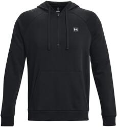 Under Armour Férfi sportdzseki Under Armour RIVAL FLEECE 1/2 ZIP HD fekete 1373371-001 - XXL