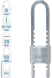ABUS 64TI/50 HB60-150 állítható magasságú hosszúkengyelű lakat (10089490-01)