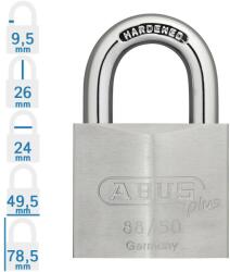 ABUS 88/50 biztonsági lakat (336577)
