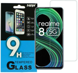 realme 8 5G üvegfólia, tempered glass, előlapi, edzett