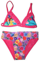  Disney Hercegnők kétrészes kislány fürdőruha virágos mintával (PRI-2022-0233_pin_98)