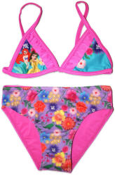  Disney Hercegnők kétrészes kislány fürdőruha virágos mintával (PRI-2022-0233_roz_116)