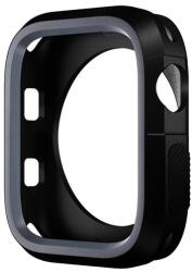 Phoner Twin Apple Watch szilikon tok, 41mm, fekete/szürke - speedshop