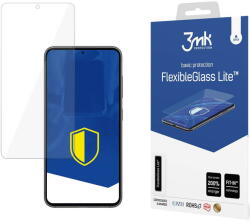 3mk Folie Protectie Ecran 3MK pentru Samsung Galaxy S23+ S916, Sticla Flexibila, Full Glue, Lite, 0.16mm, Transparenta (fol/ec/3mkl/sgs/st/fu/li/tr) - pcone