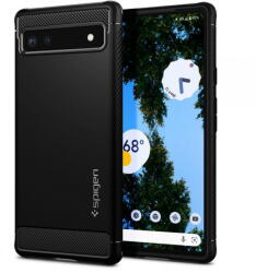 Spigen Husa Spigen Rugged Armor phone case for Google Pixel 6A black - pcone