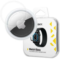 Wozinsky Watch Glass hibrid AirTag sticla neagra