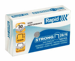 RAPID Capse 26/6, 1000 buc/cutie, RAPID Strong (RA-24861400) - pcone