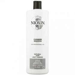 Nioxin - Sampon impotriva caderii parului Nioxin System 1 pentru par natural Sampon 1000 ml